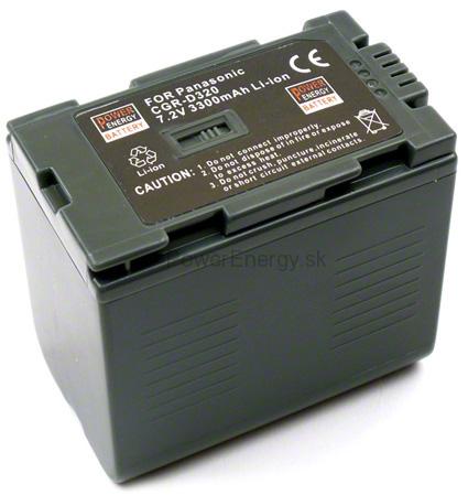 Batéria pre Panasonic CGR-D08, CGR-D120, CGR-D16S, CGR-D210, CGR-D220,
