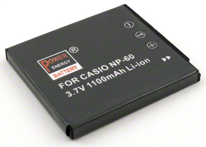 Batéria pre Casio NP-60 - 600 mAh