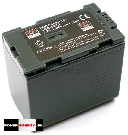 Batéria pre Panasonic CGR-D120 - 3300mAh