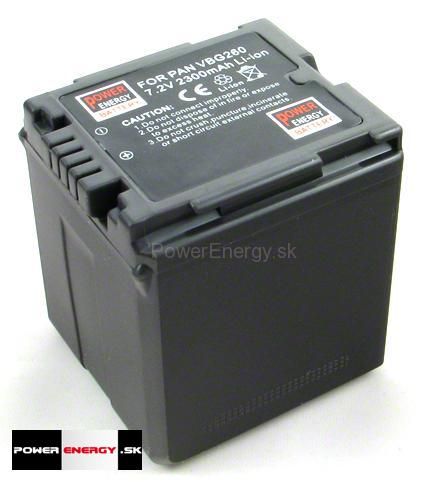 Batéria pre Panasonic VW-VBG260- 2300 mAh