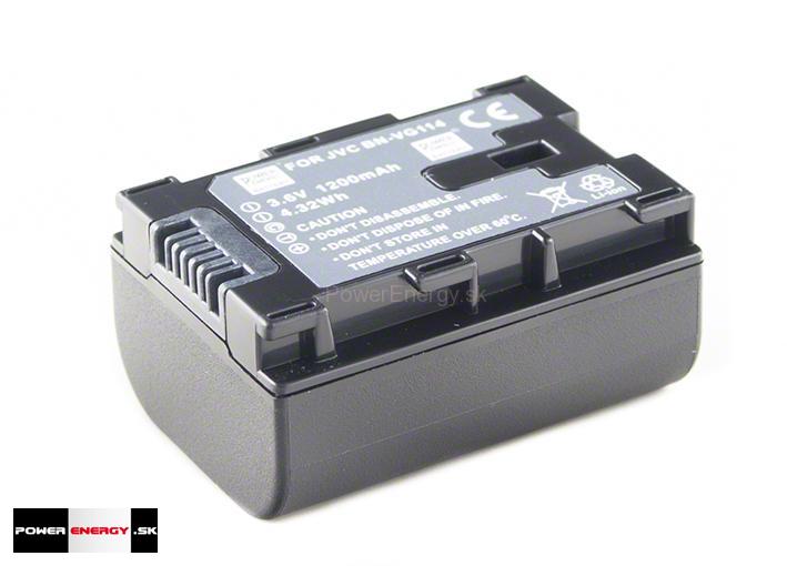 Batéria pre JVC BN-VG114, BN-VG121 - 1200mAh