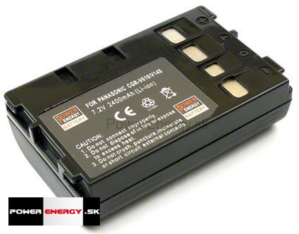 Batéria pre Panasonic CGR-V610, CGR-V620 - 2000 mAh