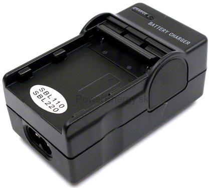 Nabíjačka pre SAMSUNG SB-L70, SB-L70A, SB-L70R, SB-LS70AB, SB-L110, SB-LS110, SB