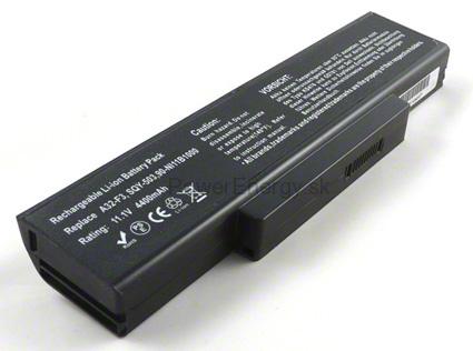 Batéria pre Asus F3P - 4400mAh - A32-F2, A32-F3, 90-NIA1B1000, 90-NI11B1000, BAT