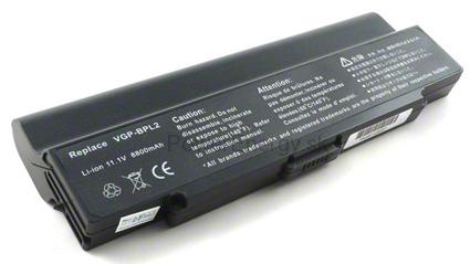Batéria pre Sony VAIO PCG-6C1N, PCG-6P1L, PCG-6P1P, PCG-6P2L, PCG-6P2P - 8800 mA