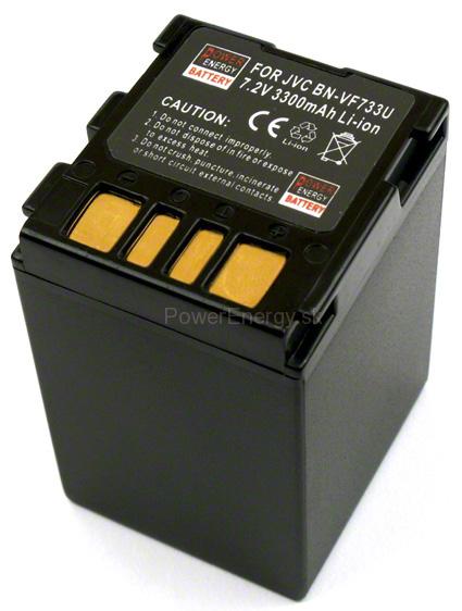 Batéria pre JVC BN-VF733, BN-VF733U - 3300mAh