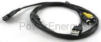AV kábel pre Sony DV 2x CINCH, 1x USB - VMC-MD1