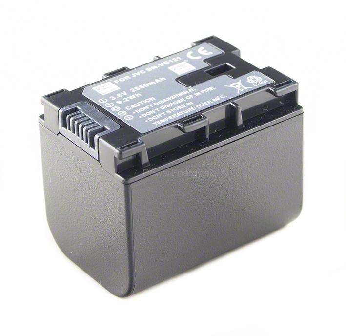 Batéria pre JVC BN-VG114, BN-VG121 - 2550mAh
