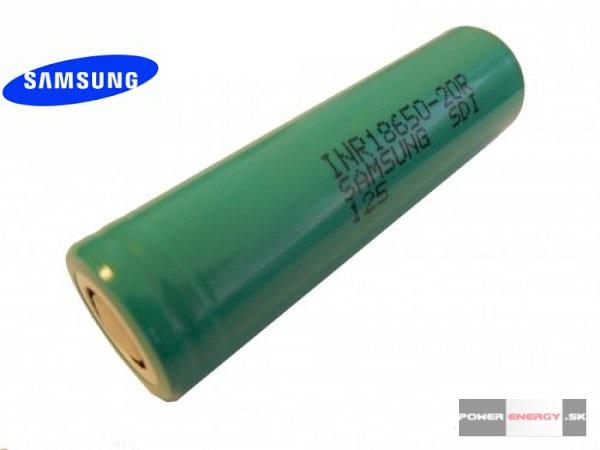 Bateria Samsung 18650 - Li-ion 3,7V 2000mAh