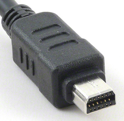 USB kábel pre fotoaparáty Olympus 12 pin CB-USB5, CB-USB6, CB-USB8