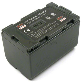 Batéria pre Panasonic CGR-D08, CGR-D110, CGR-D120, CGR-D16S, CGR-D210, CGR-D220,