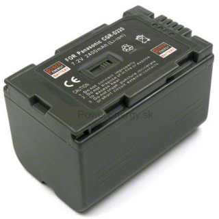 Batéria pre Panasonic CGR-D08, CGR-D110, CGR-D120, CGR-D16S, CGR-D210, CGR-D220,