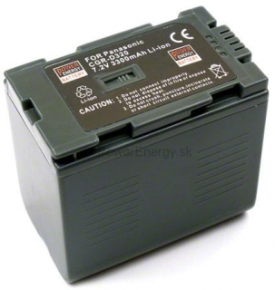Batéria pre Panasonic CGR-D08 - 3300mAh